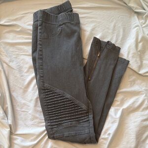 Eulah Charcoal Elastic Waist Pant